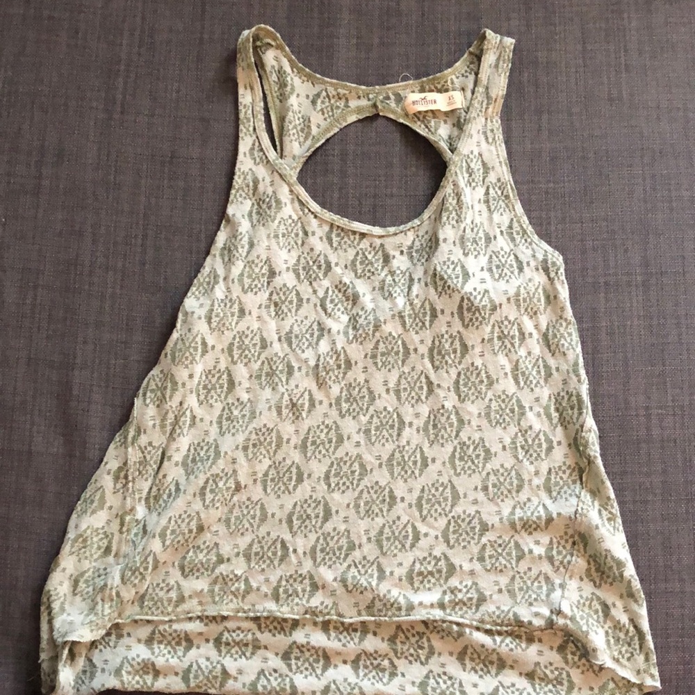 GENTLY USED Hollister XS tank top